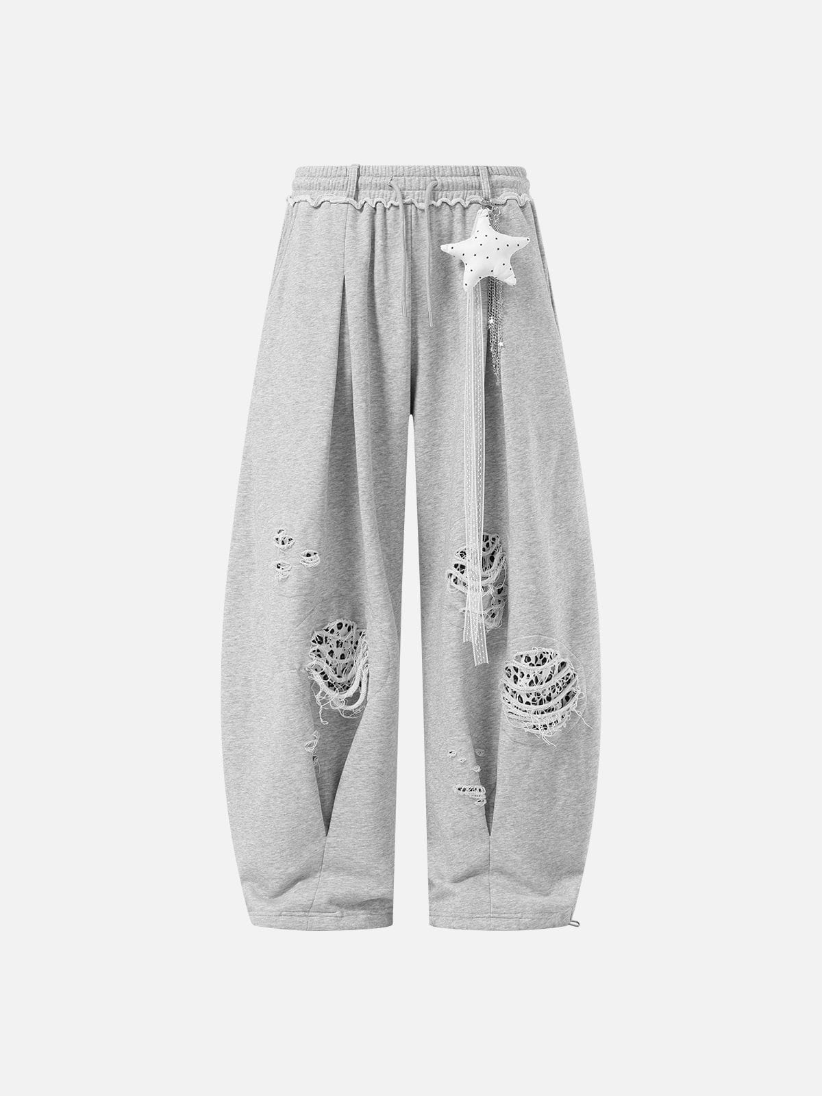 Aelfric Eden Distressed Baggy Barrel Sweatpants